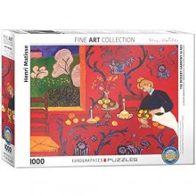 Cover art for Eurographics The Dessert: Harmony in Red by Henri Matisse 1000 Piece Puzzle for Adults