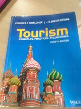 Cover art for Tourism: Principles, Practices, Philosophies