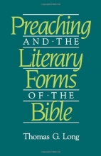 Cover art for Preaching and the Literary Forms of the Bible