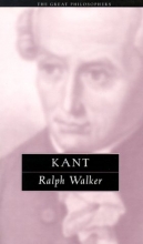 Cover art for Kant: The Great Philosophers (The Great Philosophers Series)