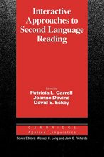 Cover art for Interactive Approaches to Second Language Reading (Cambridge Applied Linguistics)