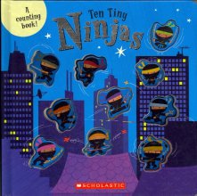 Cover art for Ten Tiny Ninjas: A Counting Book