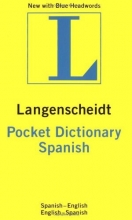 Cover art for Langenscheidt's Pocket Dictionary: Spanish-English / English-Spanish (English and Spanish Edition)