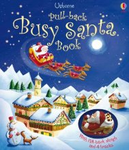Cover art for Pull-Back Busy Santa Book