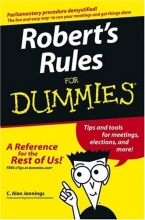 Cover art for Robert's Rules For Dummies