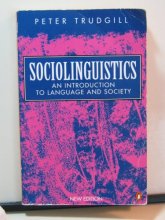 Cover art for Sociolinguistics: An Introduction to Language and Society; Third Edition