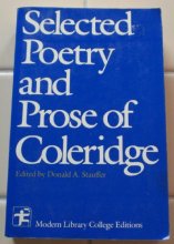 Cover art for Selected Poetry And Prose Of Coleridge