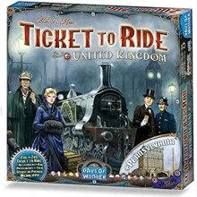 Cover art for Ticket to Ride United Kingdom + Pennsylvania Board Game EXPANSION - Strategy Game, Family Game for Kids & Adults, Ages 8+, 2-5 Players, 30-60 Minute Playtime, Made by Days of Wonder