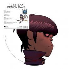Cover art for Demon Days (Double picture discs, clear vinyl sleeve)