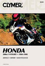 Cover art for Clymer Honda 500cc V-Fours - 1984-1985: Service, Repair, Maintenance (Clymer Motorcycle)
