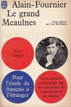 Cover art for Le Grand Meaulnes