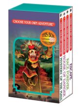 Cover art for Choose Your Own Adventure 4-Book Boxed Set #2 (Mystery of the Maya, House of Danger, Race Forever, Escape)