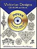 Cover art for Victorian Designs CD-ROM and Book (Dover Electronic Clip Art)