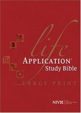 Cover art for Life Application Study Bible Large Print: NIV