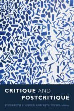 Cover art for Critique and Postcritique