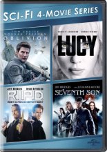 Cover art for Sci-Fi 4-Movie Series (Oblivion / Lucy / R.I.P.D. / Seventh Son) [DVD]