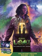 Cover art for Loki: The Complete First Season (Steelbook) [Blu-ray + DVD]