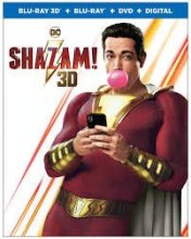 Cover art for Shazam! 3D 2019 Limited Edition (3D Blu-ray+Blu-ray+DVD+Digital)