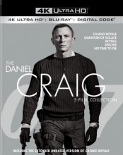 Cover art for James Bond: The Daniel Craig 5-Film Collection (4K Ultra HD + Blu-ray) [4K UHD]