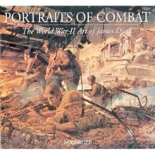 Cover art for Portraits of Combat: The WWII Art of Jim Dietz