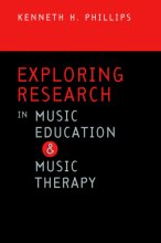 Cover art for Exploring Research in Music Education and Music Therapy