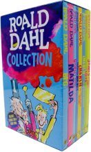Cover art for Roald Dahl Collection: 8 Book Box Set (includes Matilda, Charlie and the Great Glass Elevator, Charlie and the Chocolate Factory, Fantastic Mr. Fox, George's Marvelous Medicine, James and the Giant Peach, The Twits, The BFG