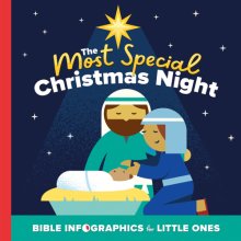 Cover art for The Most Special Christmas Night (Bible Infographics for Little Ones)
