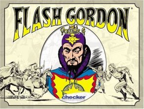 Cover art for Alex Raymond's Flash Gordon 4