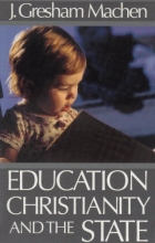 Cover art for Education, Christianity and the State