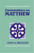 Cover art for Commentary on Matthew