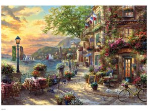 Cover art for Ceaco - French Riviera Café - 2000 Piece Jigsaw Puzzle