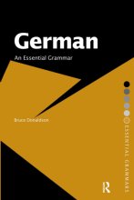 Cover art for German: An Essential Grammar (Routledge Essential Grammars)