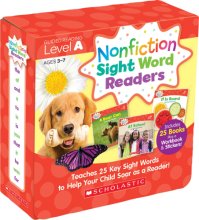 Cover art for Scholastic Teacher Resources Nonfiction Sight Word Readers Parent Pack, Level A, Pre-K to 1st Grade