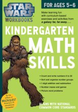 Cover art for Star Wars Workbook: Kindergarten Math Skills (Star Wars Workbooks)