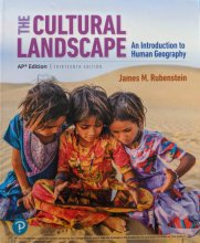 Cover art for The Cultural Landscape: An Introduction to Human Geography AP Edition, 13th Edition, Pub Year 2020, 9780135165966, 0135165962