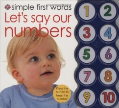 Cover art for Simple First Words Let's Say our Numbers