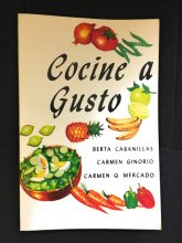 Cover art for Cocine a Gusto - (Puerto Rican Recipes Cookbook in Spanish)