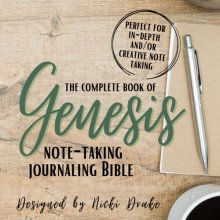Cover art for The Complete Book of Genesis: Note-taking Journaling Bible
