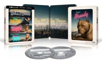 Cover art for Once Upon a Time in Hollywood [SteelBook][Dig Copy][4K Ultra HD Blu-ray/Blu-ray] [Only @ Best Buy] [4K Ultra HD Blu-ray/Blu-ray] [2019]
