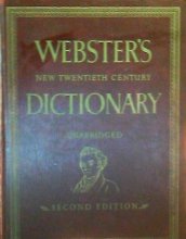 Cover art for Webster's New Twentieth Century Dictionary (Second Edition Unabridged - Complete Set Volumes 1-2)