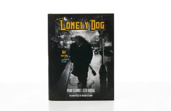 Cover art for Ivan Clarke Lonely Dog Novel – Illustrated Dog Novel & Art Collection for All Ages – A Dog’s Story Book for Kids and Adults – Hardback Lonely Dog Book with Ivan Clarke’s Dog Illustrations
