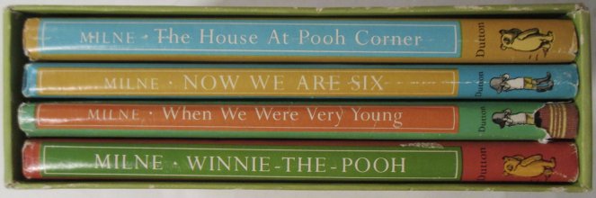 Cover art for Pooh's Library: Winnie-the-Pooh / The House at Pooh Corner / When We Were Very Young / Now We Are Six