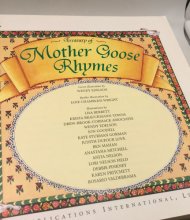 Cover art for Treasury of Mother Goose Rhymes Hardcover 1996 & 384 Pages Book-Illustrated