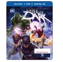 Cover art for Justice League Dark - Exclusive Steelbook (Blu-ray + DVD + Digital HD)