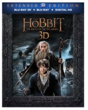 Cover art for The Hobbit: Battle Of The Five Armies (Extended Edition) (3D HD Blu-ray)