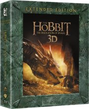 Cover art for The Hobbit: The Desolation Of Smaug - Extended Edition [Blu-ray 3D + Blu-ray] [2014] [Region Free]