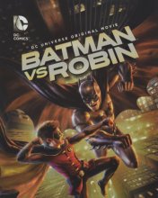 Cover art for BATMAN vs ROBIN (DC universe original movie) Blu-ray Steelbook + DVD + Digital Copy (Audio & Subtitles: English, Spanish, French & German) IMPORT