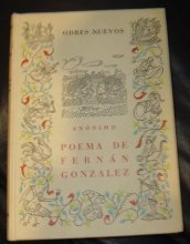 Cover art for Poema de Fernan Gonzalez Texto Integro en version del Dr. D. Emilio Alarcos Llorach (Odres Nuevos)