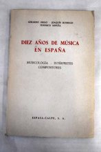 Cover art for Diez Años de Mùsica en España