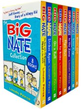 Cover art for Big Nate 8-Copy Fiction Slipcase